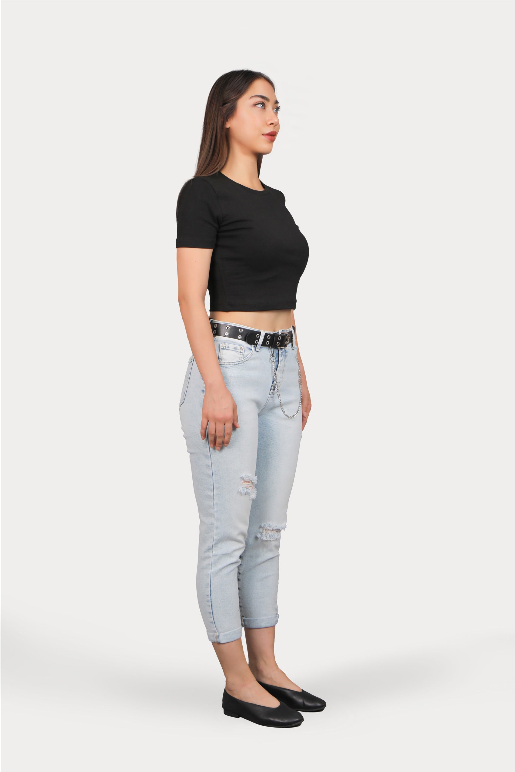 Kemerli Jean Pantolon